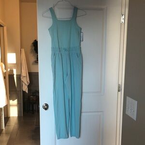 Abercrombie YPB Kids Aqua Jumpsuit NWT